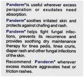 Panderm + Dusting Powder 100Gm