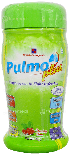 Pulmo Plus Strawberry Flavour Powder 200gm Pulmo Plus Strawberry Flavour Powder 200gm