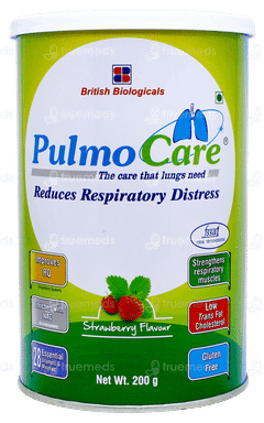 Pulmocare Strawberry Flavour Powder 200gm