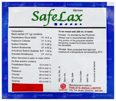 Safelax Sachet 17.1gm