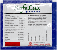 Safelax Sachet 17.1Gm
