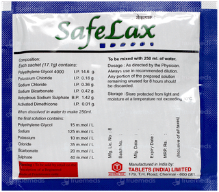 Safelax Sachet 17.1Gm
