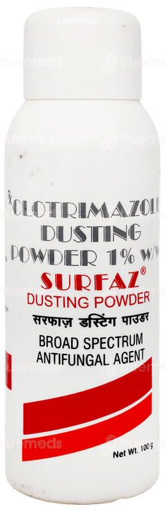 Surfaz Dusting Powder 100Gm Surfaz Dusting Powder 100Gm