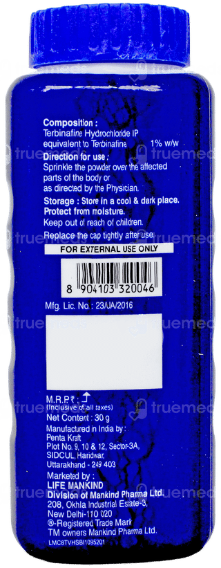Terbinaforce Dusting Powder 30Gm