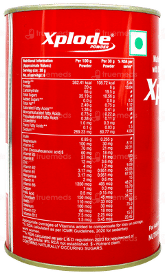 Xplode Chocolate Flavour Sucrose Free Powder 200gm