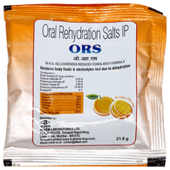 Alkem Ors Orange Flavour Sachet 21.8gm