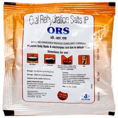 Alkem Ors Orange Flavour Sachet 21.8gm