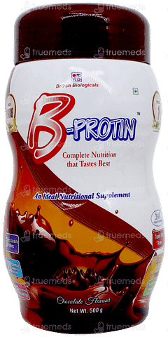 B Protin Chocolate Flavour Powder 500gm