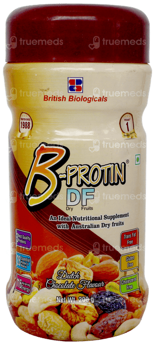 B Protin Df Dutch Chocolate Powder 200Gm
