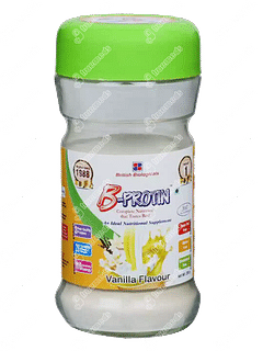 B PROTIN VANILLA FLAVOUR POWDER 200GM