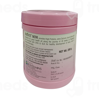 Biovit Mom Ice Cream Vanilla Flavour Powder 200gm