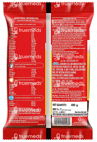 Complan New Royale Chocolate Flavour Refill 400gm