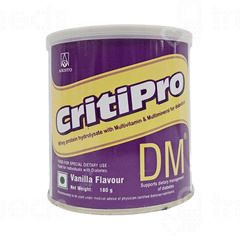 Critipro Dm Vanilla Flavour Powder 180gm