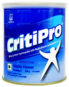 Critipro Vanilla Flavour Powder 200gm