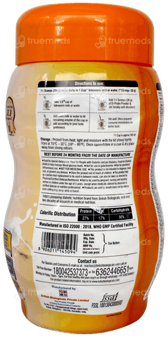 D Protin Vanilla Flavour Sugar Free Powder 500gm