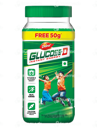 Dabur Glucose D Powder 250 GM 50 GM Free