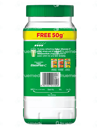 Dabur Glucose D Powder 250 GM 50 GM Free