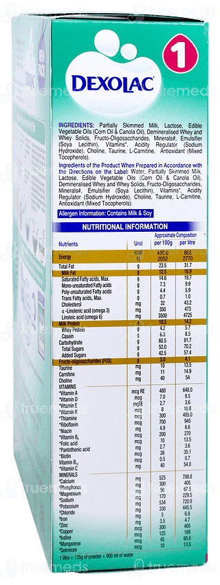 Dexolac 1 Refill Powder 400gm
