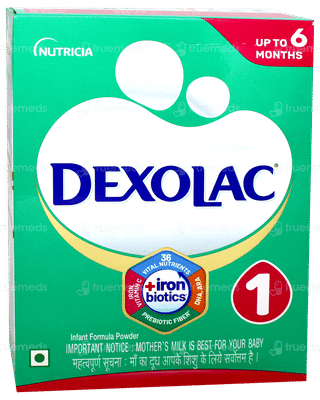 Dexolac 1 Upto 6 Months Infant Formula Refill Powder 400Gm