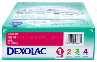 Dexolac 1 Upto 6 Months Refill Infant Formula Powder 400gm
