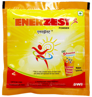 Enerzest Orange Flavour Powder 50Gm