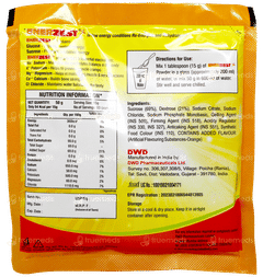 Enerzest Orange Flavour Powder 50Gm