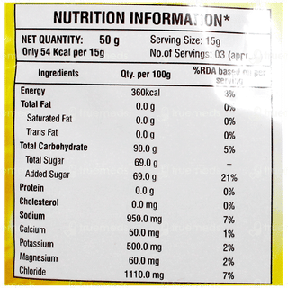 Enerzest Orange Flavour Powder 50Gm