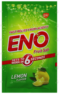 Eno Fruit Salt Lemon Flavour Sachet 5Gm