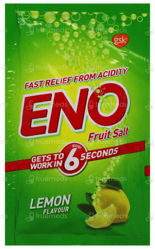 Eno Fruit Salt Lemon Flavour Sachet 5Gm