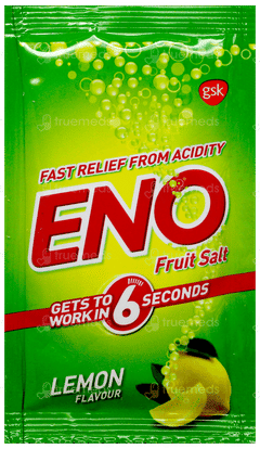 Eno Fruit Salt Lemon Flavour Sachet 5Gm Eno Fruit Salt Lemon Flavour Sachet 5Gm