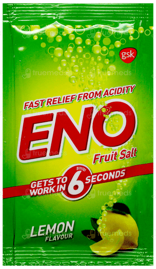 Eno Fruit Salt Lemon Flavour Sachet 5Gm