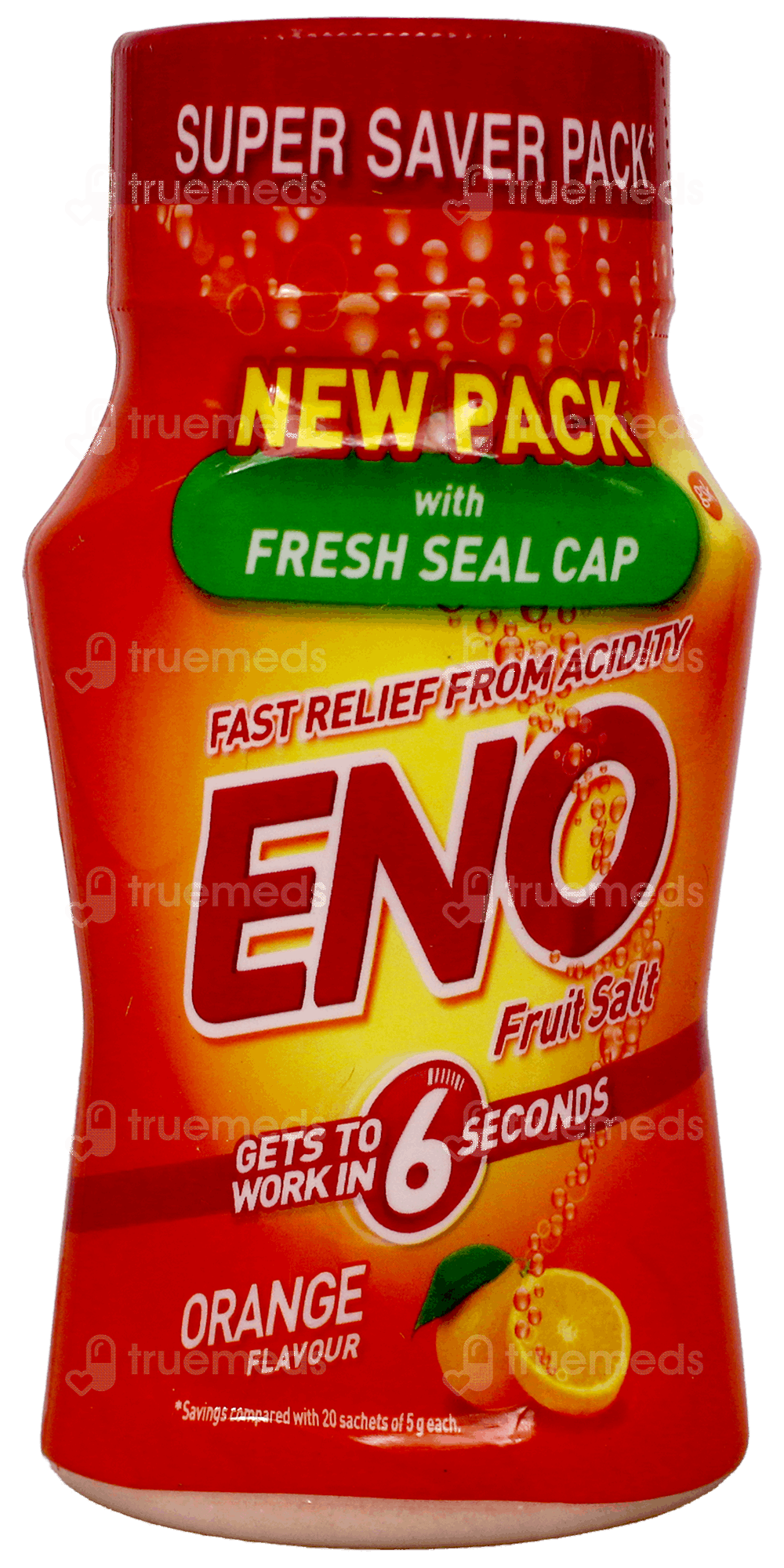 Eno Fruit Salt Orange Flavour 100gm