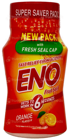 ENO FRUIT SALT ORANGE FLAVOUR 100GM