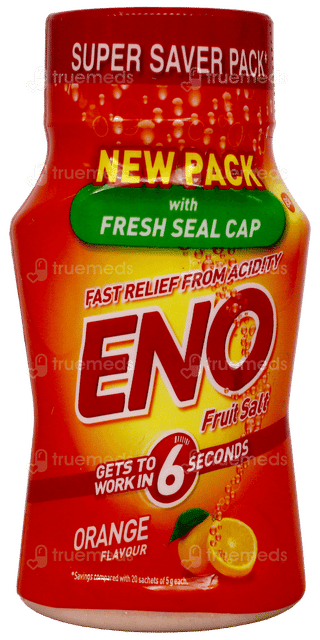 Eno Fruit Salt Orange Flavour 100gm