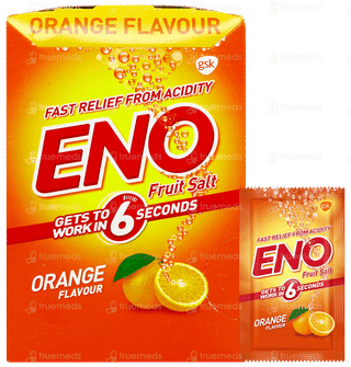 Eno Fruit Salt Orange Flavour Sachet 5Gm
