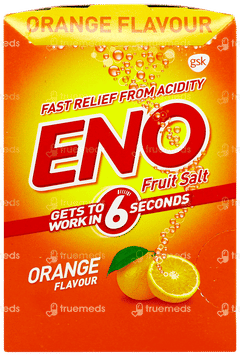 Eno Fruit Salt Orange Flavour Sachet 5Gm