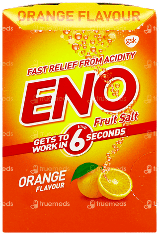 Eno Fruit Salt Orange Flavour Sachet 5Gm