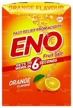 Eno Fruit Salt Orange Flavour Sachet 5gm
