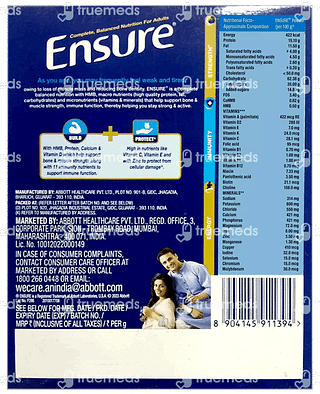 Ensure Chocolate Flavour Refill Powder 200gm