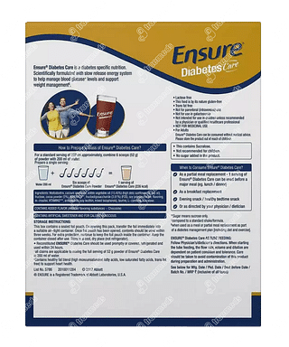 Ensure Diabetes Care Chocolate Refill Powder 400 GM