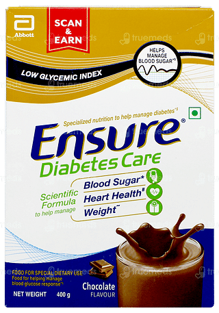 Ensure Diabetes Care Chocolate Flavour Refill Powder 400gm