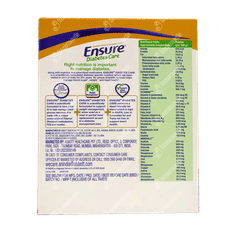 Ensure Diabetes Care Chocolate Flavour Refill Powder 200gm Ensure Diabetes Care Chocolate Flavour Refill Powder 200gm