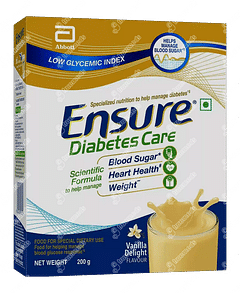 ENSURE DIABETES CARE VANILLA FLAVOUR REFILL POWDER 200GM