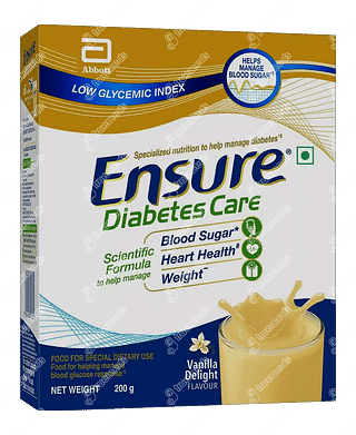 Ensure Diabetes Care Vanilla Flavour Refill Powder 200gm