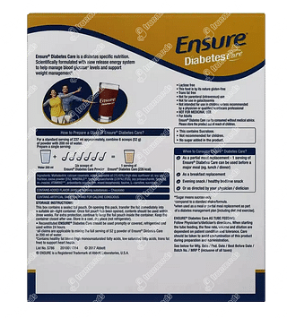 Ensure Diabetes Care Vanilla Flavour Refill Powder 200gm