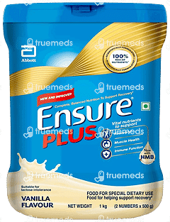 Ensure Plus Vanilla Flavour Powder 1000gm