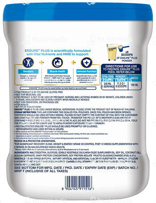 Ensure Plus Vanilla Powder 1000 GM