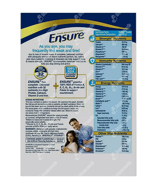 Ensure Vanilla Refill Powder 200 GM