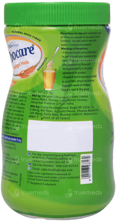 Activstart Fibocare Isabgol Husk Orange Flavour Sugar Free Powder 100gm
