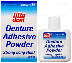 Fittydent Denture Adhesive Powder 20Gm